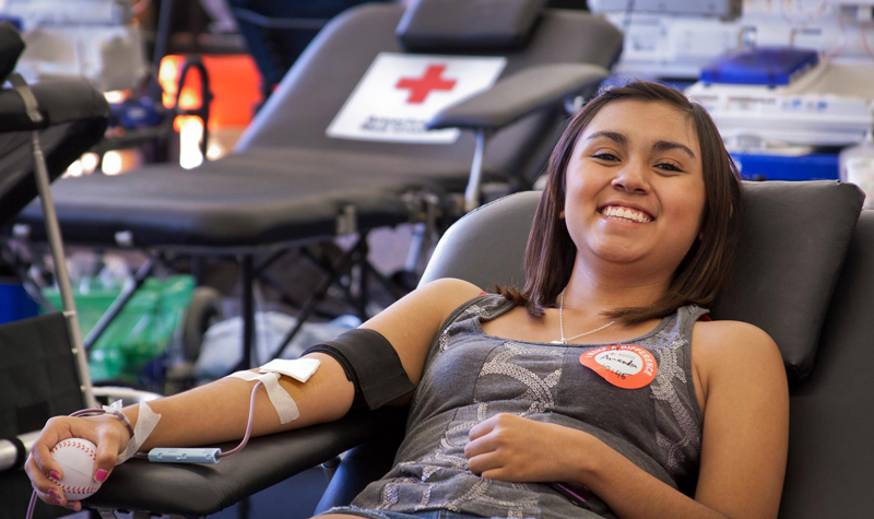 RED CROSS CALLS FOR BLOOD DONORS