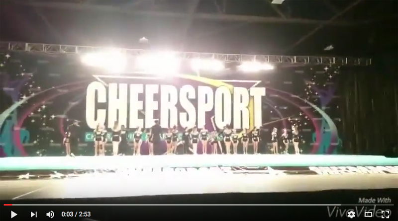 VIDEO OF THE WEEK: CHEER REVOLUTION ALLSTARS PERFORM AT A CHEERSPORT COMPETITION