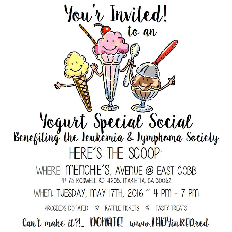Yogurt Special Social at Menchie's