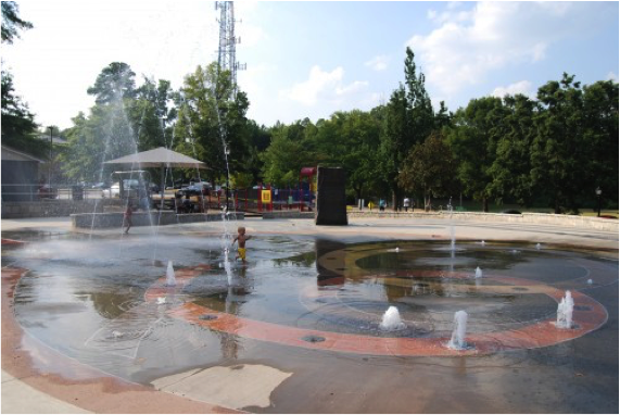 FRUGAL FUNMOM ACTIVITY OF THE DAY: CENTER HILL PARK’S SPLASHPAD