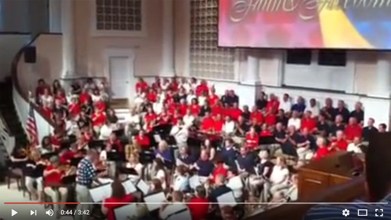 VIDEO OF THE WEEK: JFBC ORCHESTRA’S “AN AMERICAN CELEBRATION”