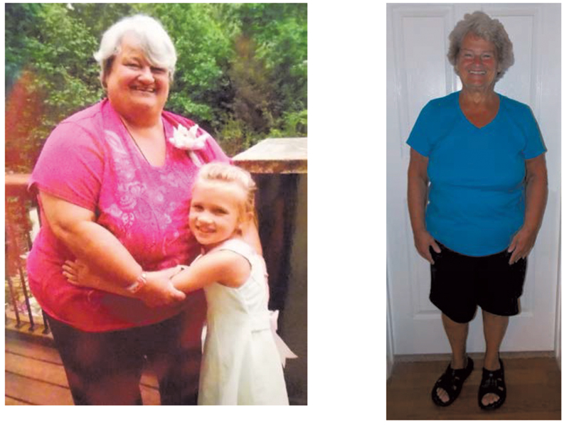 (WEIGHT) LOSER OF THE MONTH: MARCIA CLENDENING