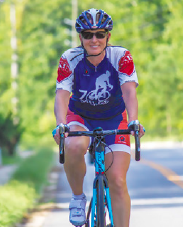 East Cobb Mom Bikes To Raise Funds For HLH