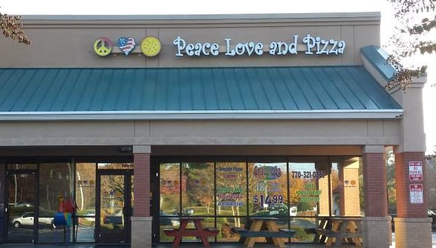 *Facebook Friday Freebie!   Enter to Win $50 Gift Certificate to Peace Love and Pizza East Cobb!