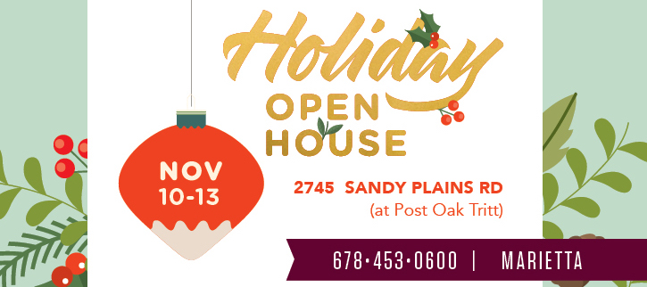 Holiday Open House at the Marietta Queen of Hearts