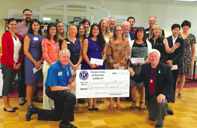 Golden K Kiwanis Presents $12,500 In Charitable Contributions