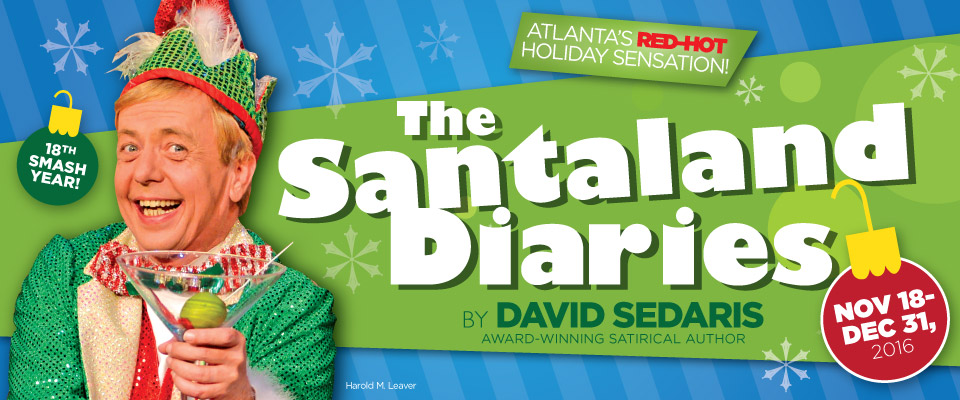 *Facebook Friday Freebie!  Enter To Win 2 Tickets to The Santaland Diaries!