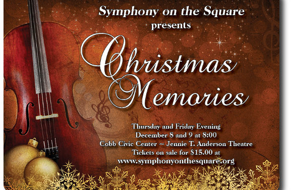 *Facebook Friday Freebie!  Enter To Win 4 tickets to  Christmas Memories Presented by Symphony On The Square!
