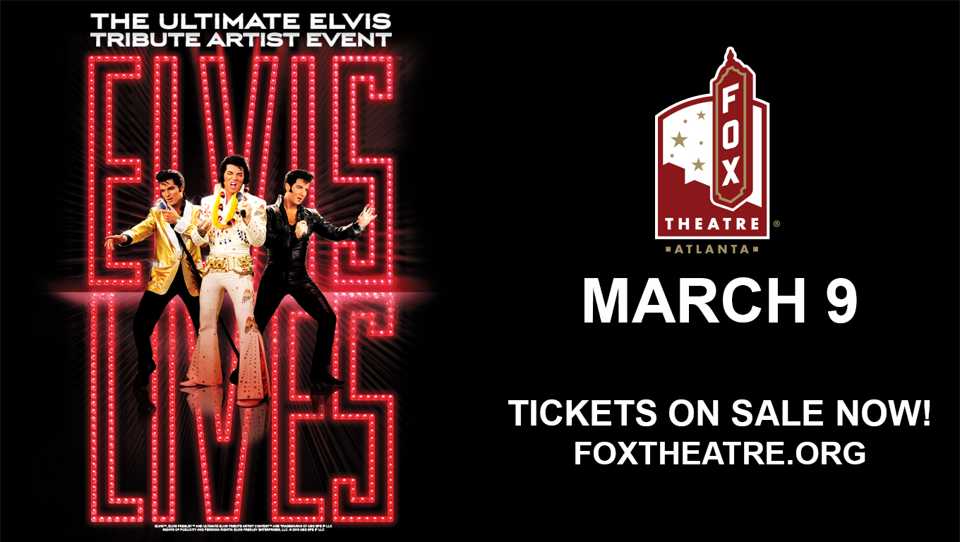 Facebook Friday Freebie! Win a Pair of tickets to Elvis Lives Tour at the FOX Theatre!