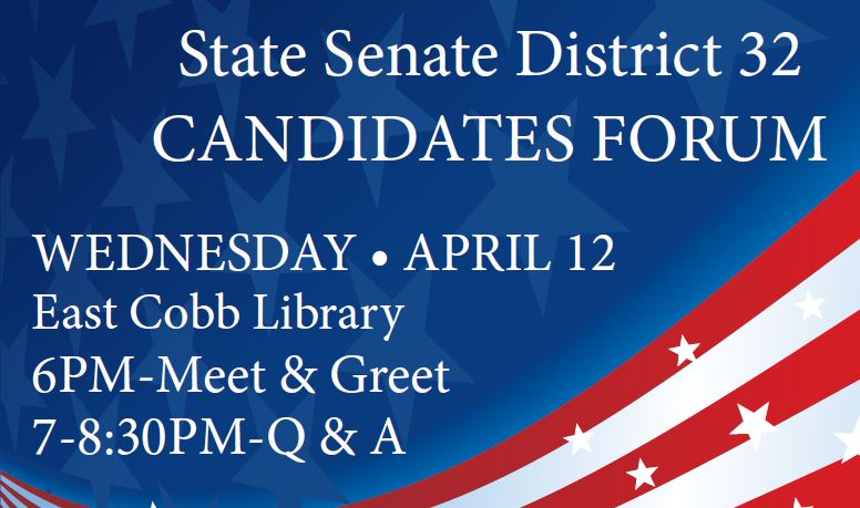 Candidates Forum for State Senate Set for April 12