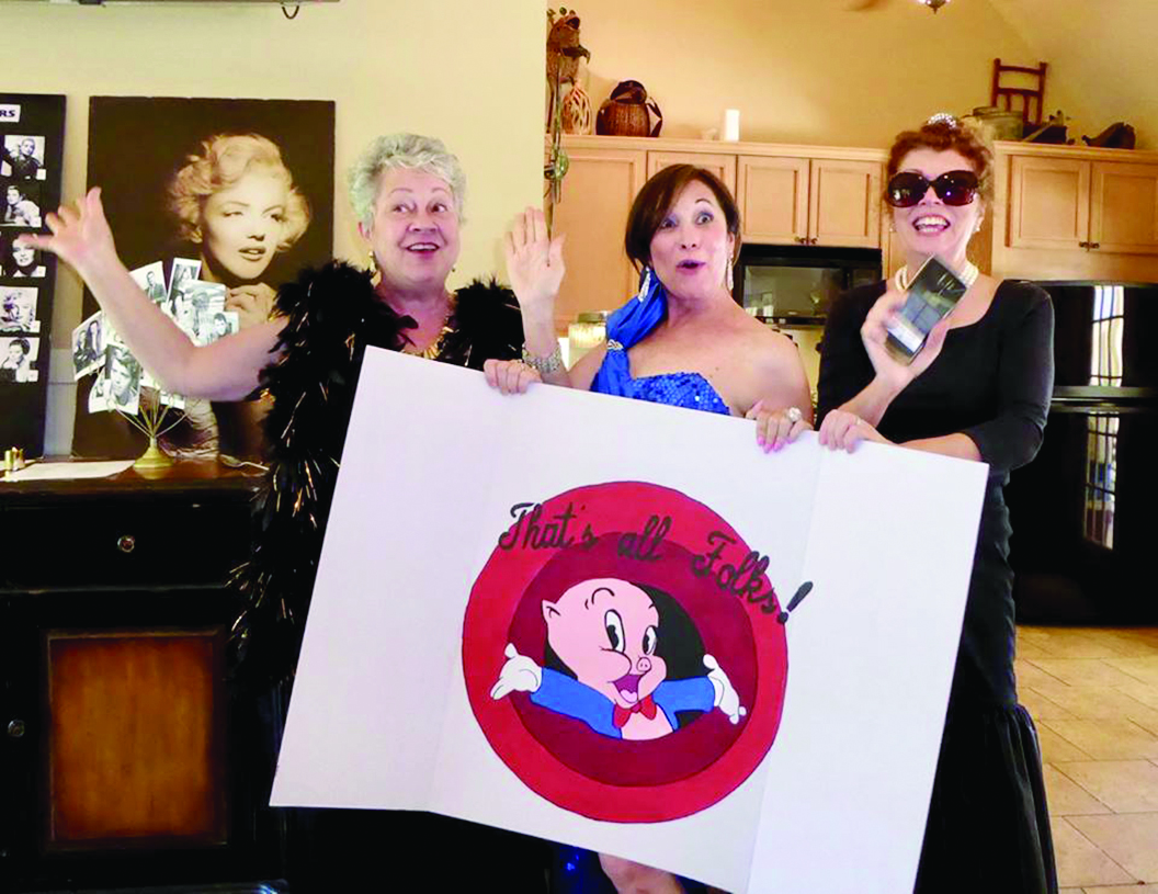 Newcomers Club Holds Hollywood Glam Party