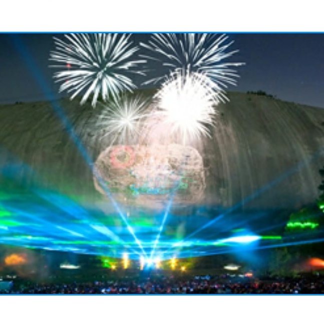Frugal FunMom Field Trip of the Day for Saturday, July 8: Stone Mountain Park – Lasershow Spectacular