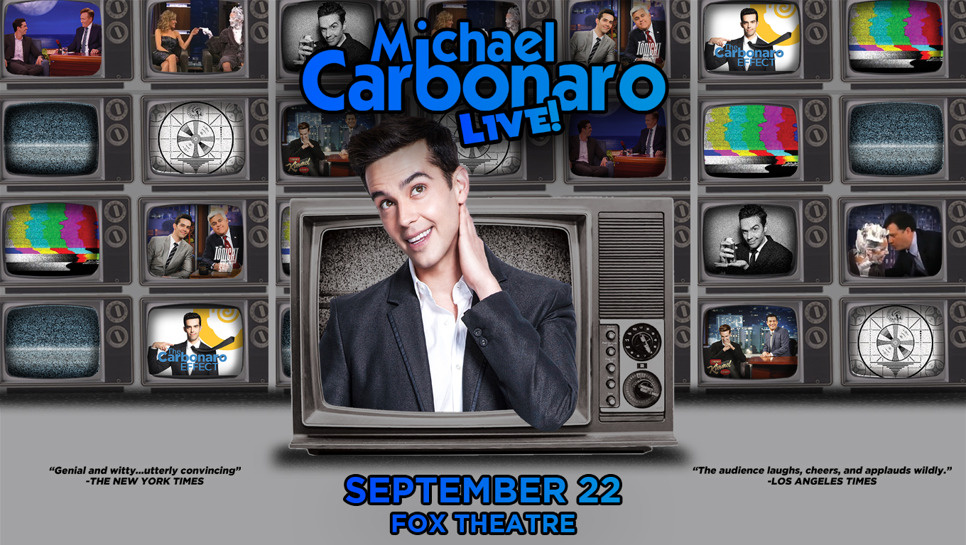 *Facebook Friday Freebie!  Enter To Win 2 Tickets to Michael Carbonaro LIVE!  at the Fox Theatre!