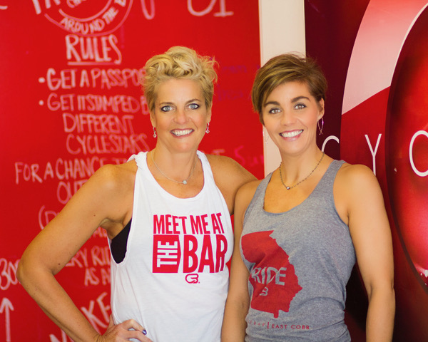 Look Who's on the Front Cover of the January Issue: CycleBar Owners Lee Oesterling and Kirsten Rickers 1