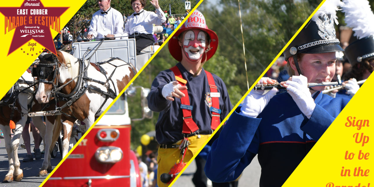 You’re Invited!!! Be A Part of This Year’s EAST COBBER Parade: Sept. 14