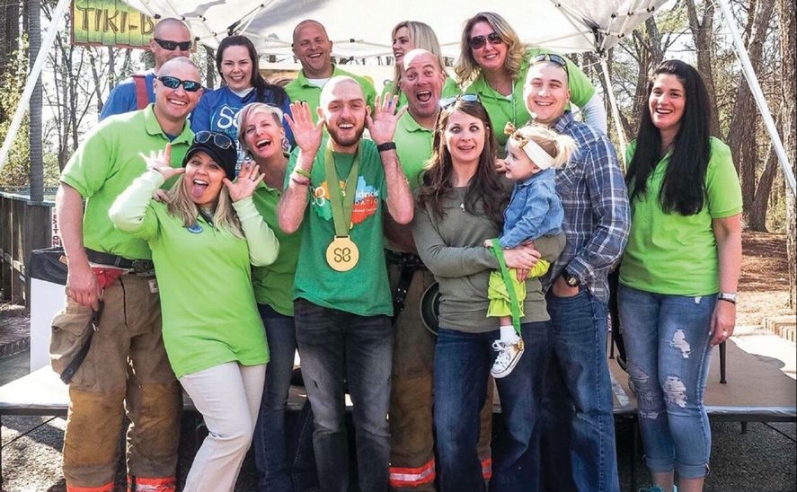 Local Volunteers Go Bald to Support Childhood Cancer Research
