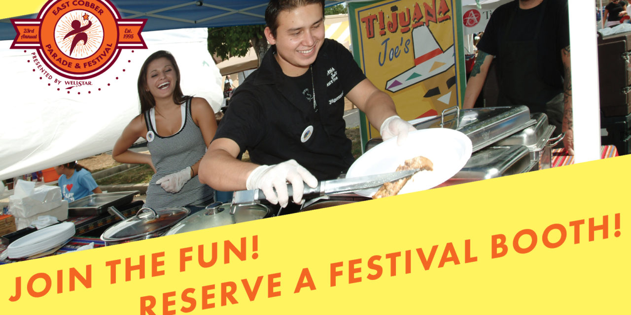 Join the Fun! Reserve Your Booth at the 2018 EAST COBBER Festival