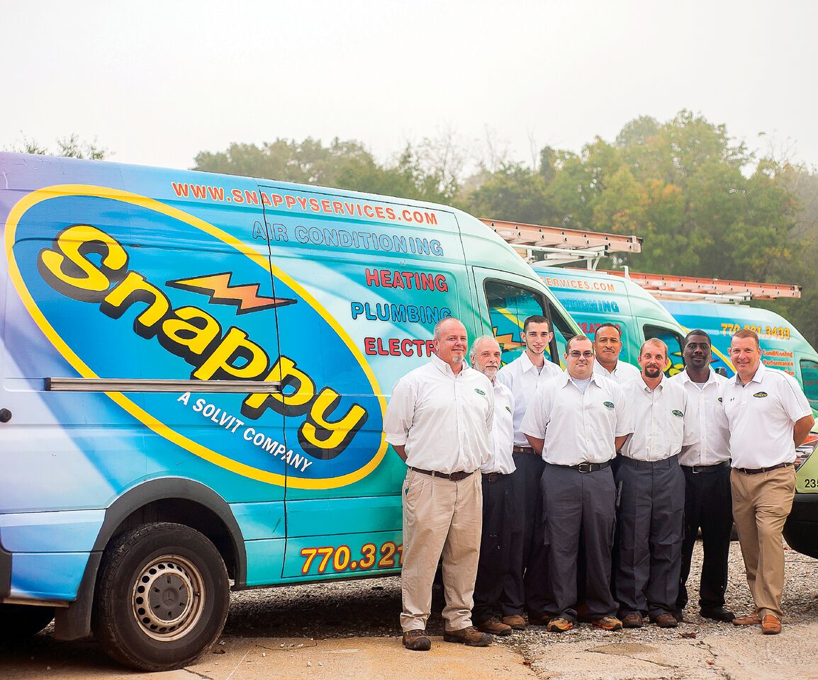 CUSTOMERS CAN TRUST SNAPPY ELECTRIC, PLUMBING, HEATING & AIR 1
