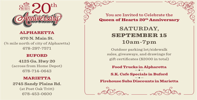 Queen of Hearts 20th Anniversary
