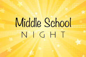 Middle School Night at McCleskey