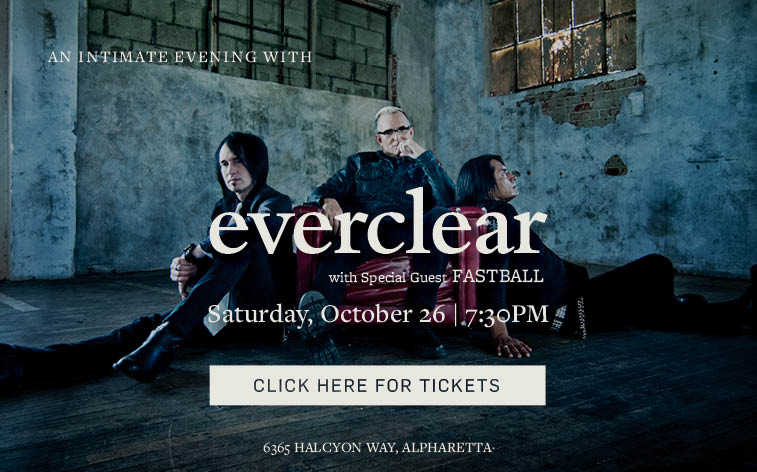 *Facebook Friday Freebie!  Enter To Win 4 tickets to Everclear and Fastball, October 26th!