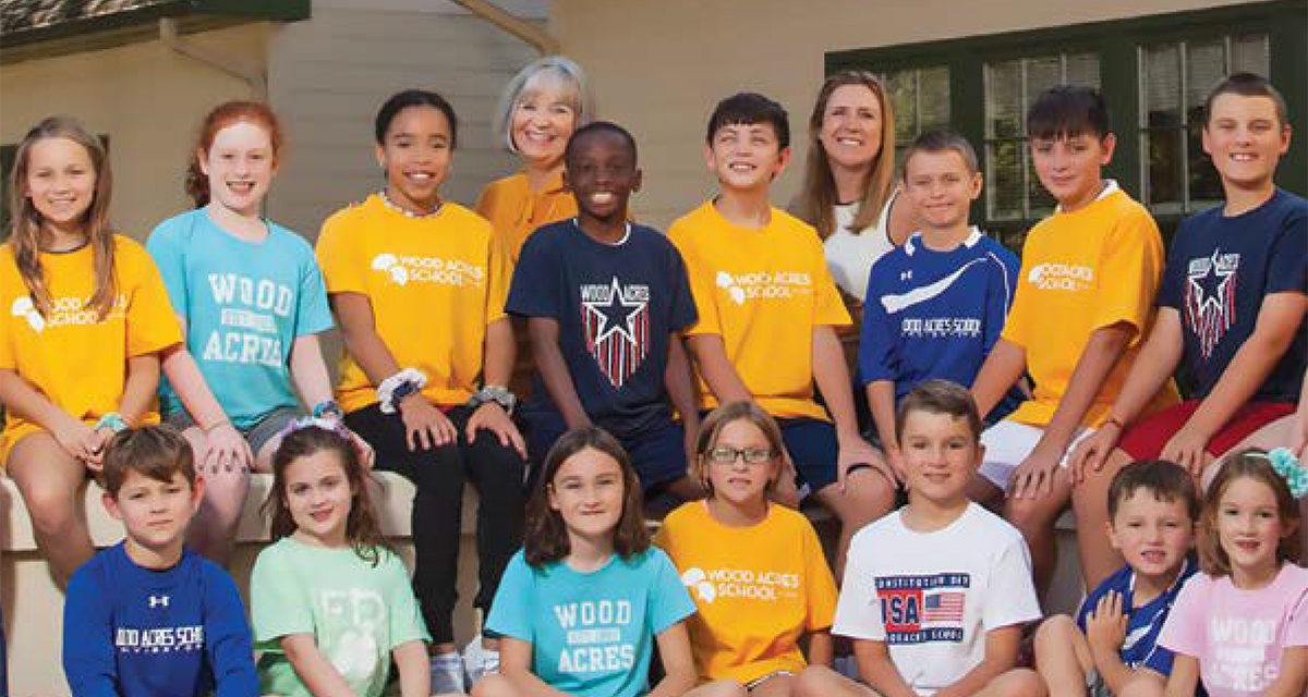 Look Who’s on the Cover! Wood Acres Head of School, Principal, and Students!