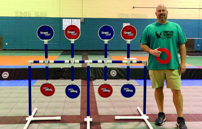 SIMPSON MIDDLE SCHOOL TEACHER INVENTS GAME