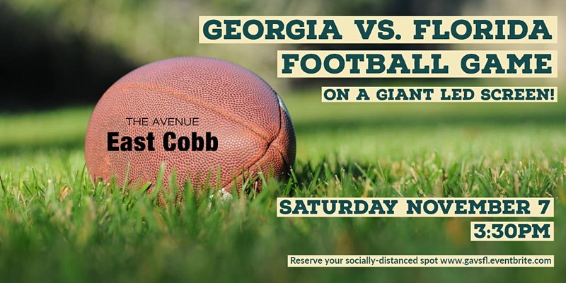Watch the Georgia Bulldogs vs. the Florida Gators on a Giant LED Screen