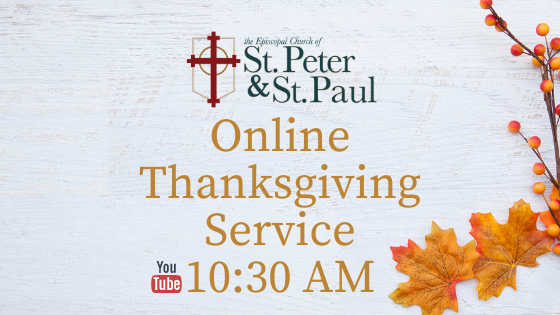 Online Thanksgiving Service