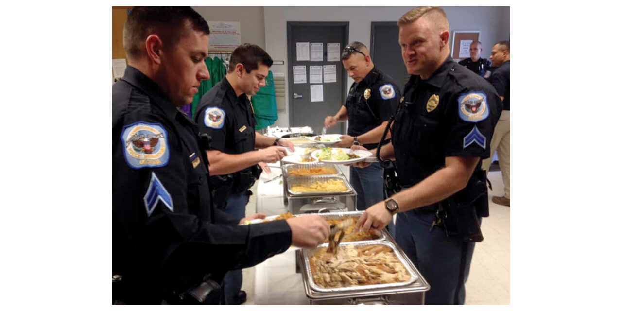 BLUE THANKSGIVING SUPPORTS FIRST RESPONDERS
