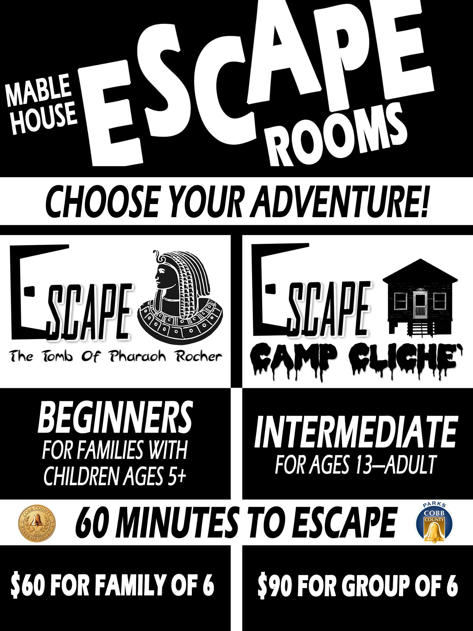 Fun Escape Room Begins on Saturday: Register Now