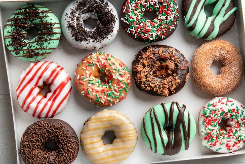 DUCK DONUTS UNWRAPS ITS FIRST-EVER CHOCOLATE BASE DONUT FOR THE HOLIDAYS