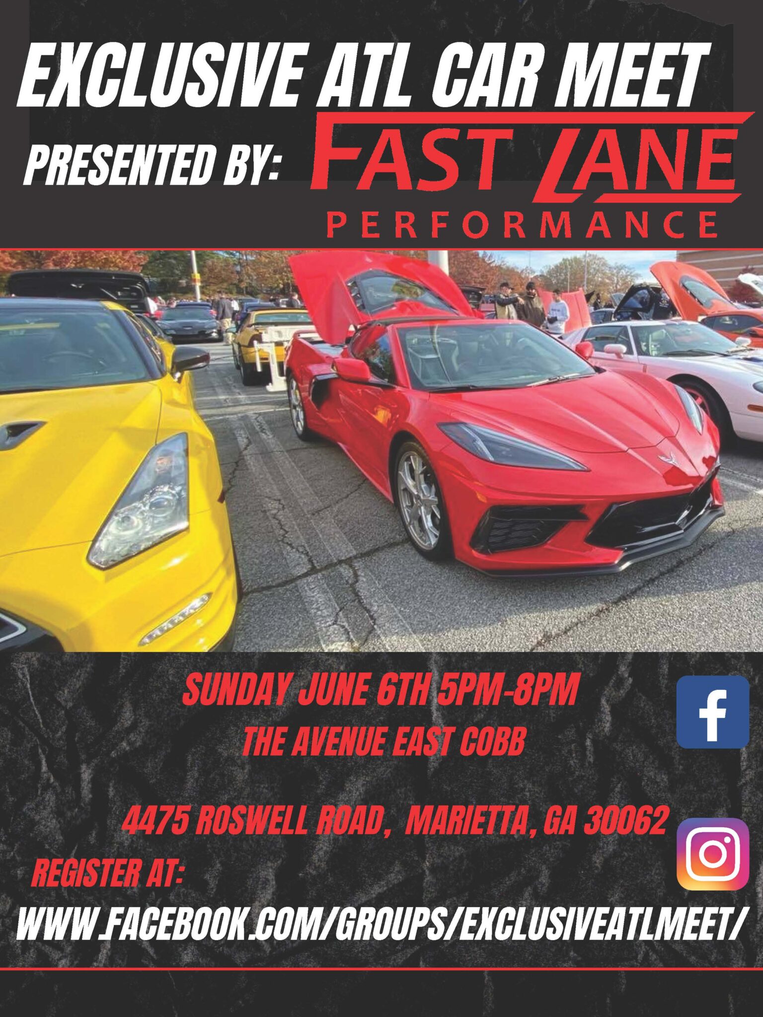FAST LANE PERFORMANCE CAR SHOW AT THE AVENUE EAST COBB