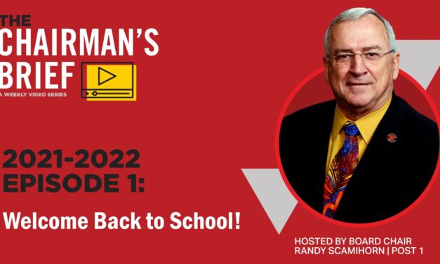 THE CHAIRMAN’S BRIEF: WELCOME BACK TO SCHOOL