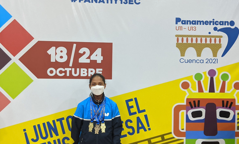 Dodgen Student Earns Gold Medals at Table Tennis Pan American World Championships