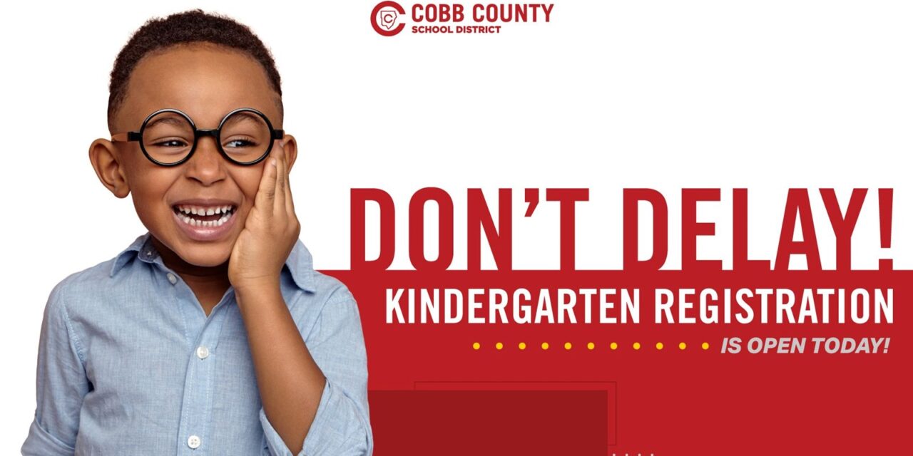 KINDERGARTEN REGISTRATION IS OPEN, SIGN UP TODAY! EAST COBBER