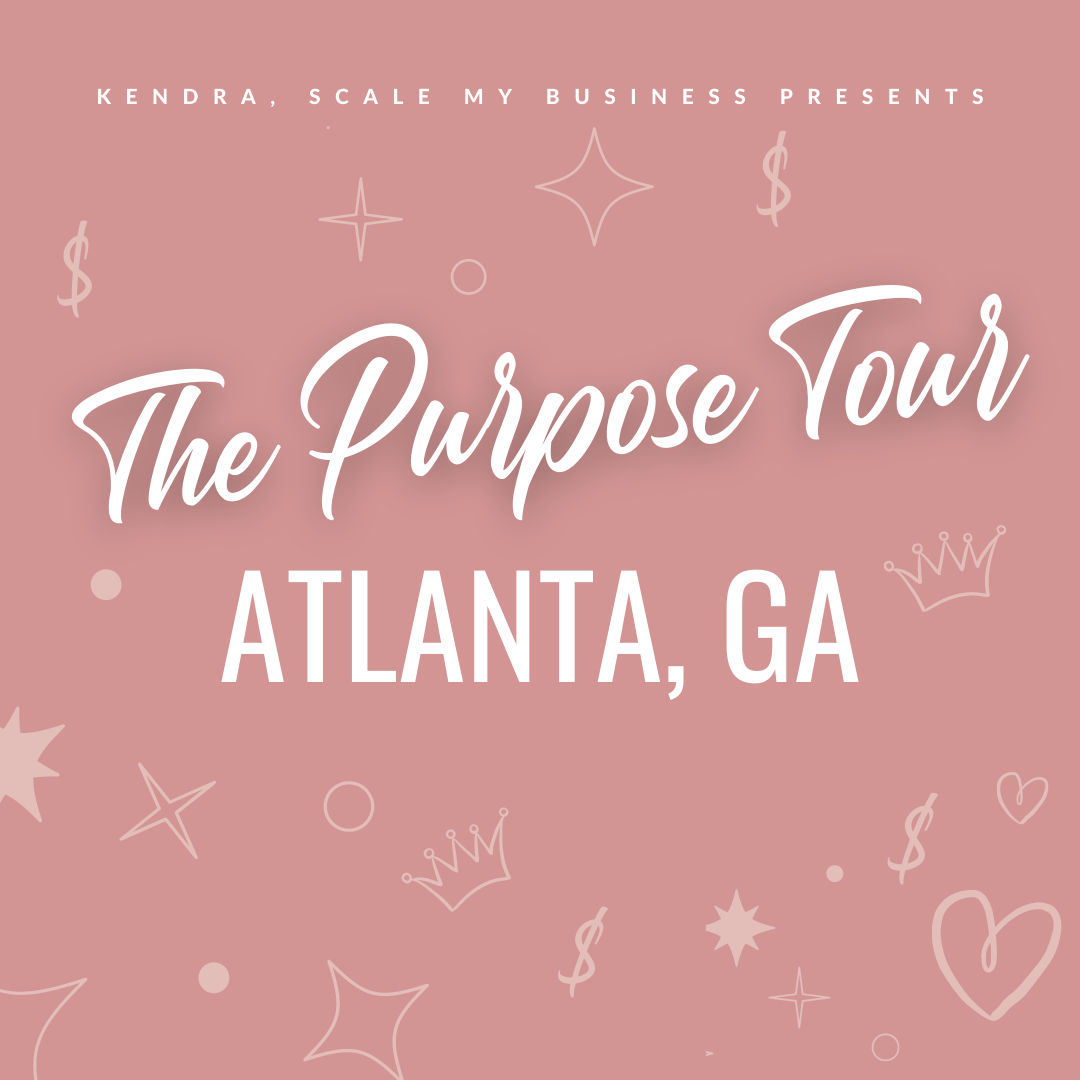 The Purpose Tour with Author and Multi-Millionaire Kendra Y. Hill & Guests