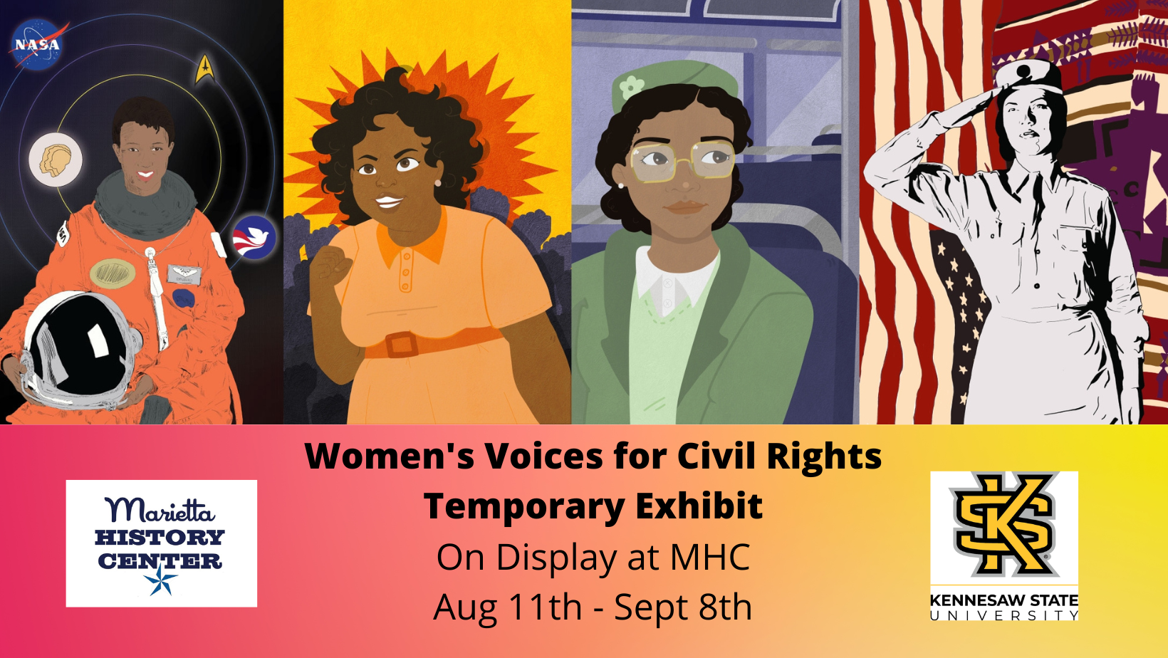 New Exhibit: Women’s Voices for Civil Rights