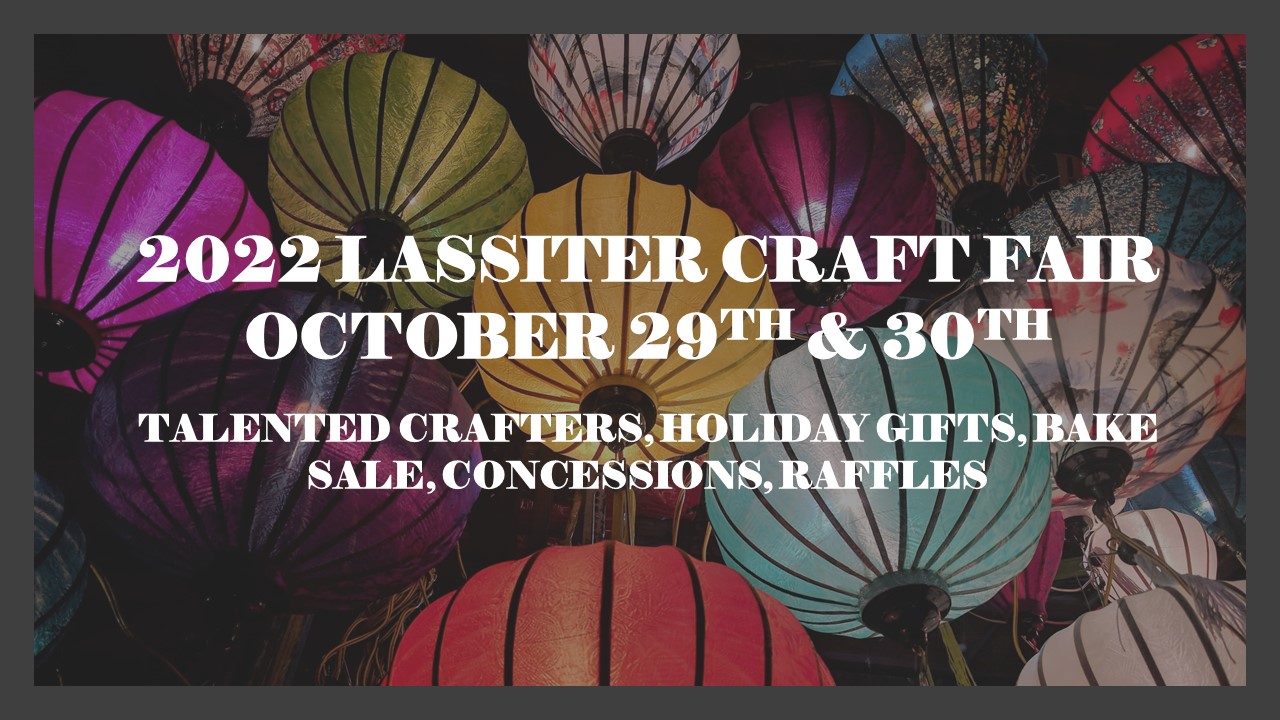 2022 Lassiter Craft Fair