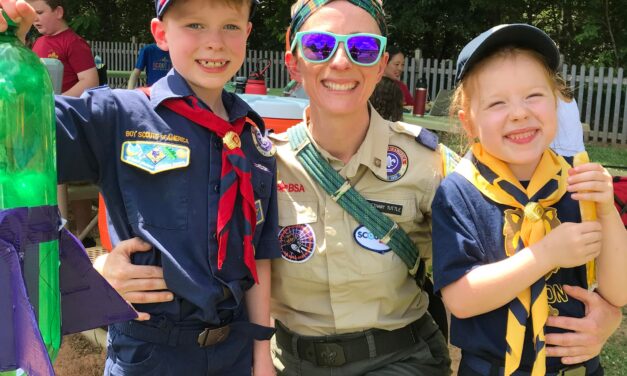 SCOUT-HER-IN FOR CUB SCOUTS!