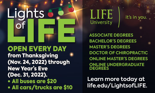 LIFE UNIVERSITY CONNECTS WITH THE COMMUNITY THROUGH 33RD ANNUAL LIGHTS OF LIFE