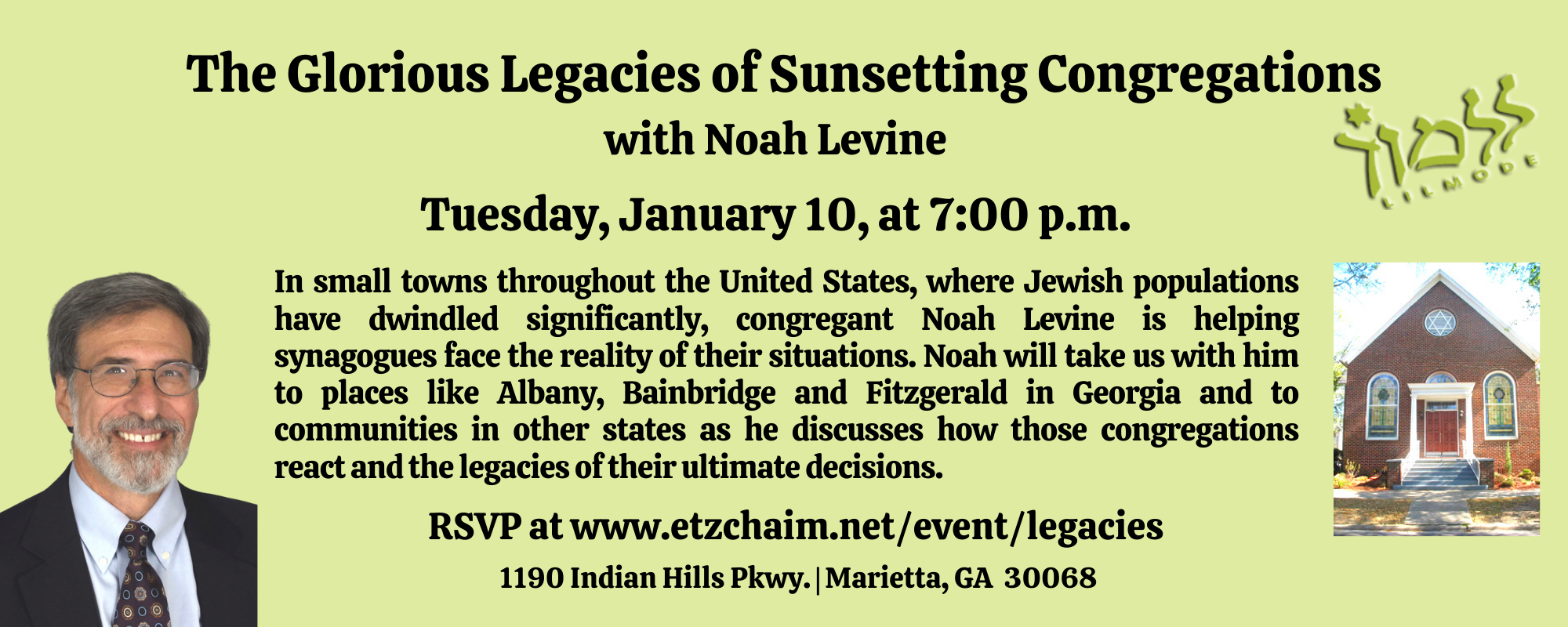 The Glorious Legacies of Sunsetting Congregations with Noah Levine
