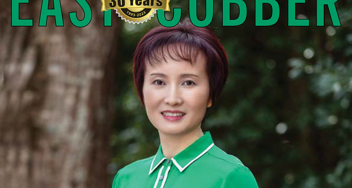 LOOKS WHO’S ON THE FRONT COVER: JENNIFER XU WITH KELLER WILLIAMS REALTY