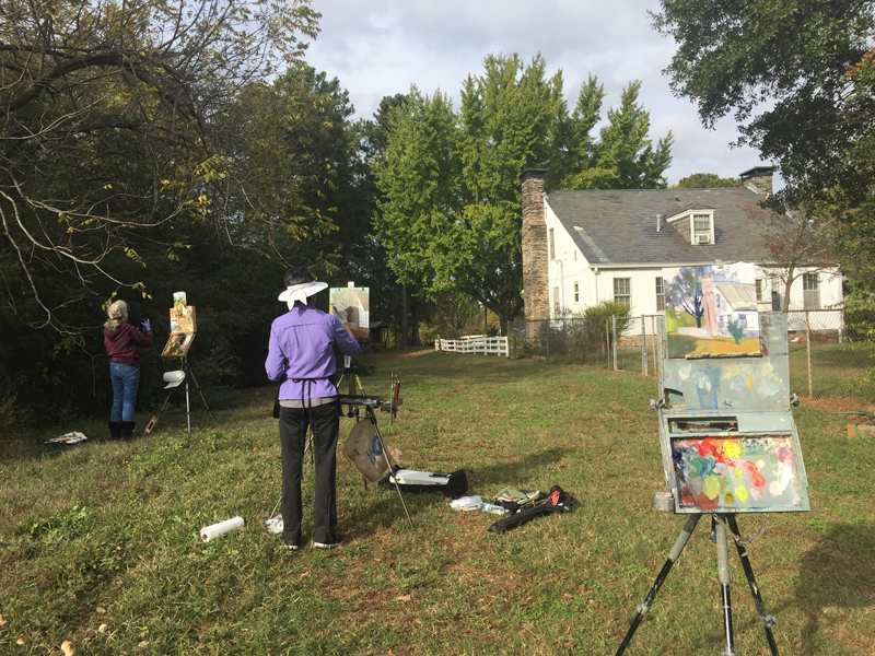 Plein Air Painting Day at McFarlane Nature Park