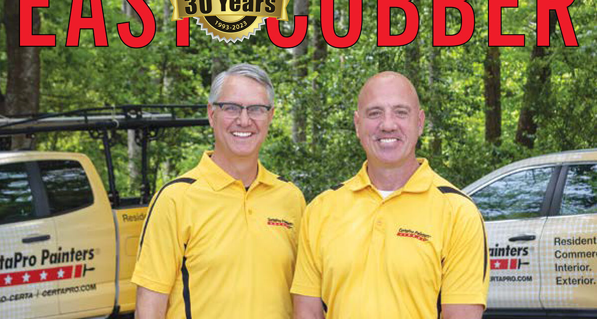 LOOKS WHO’S ON THE FRONT COVER: JAY PITTROFF AND ED GETZ OWNERS OF CERTAPRO PAINTERS
