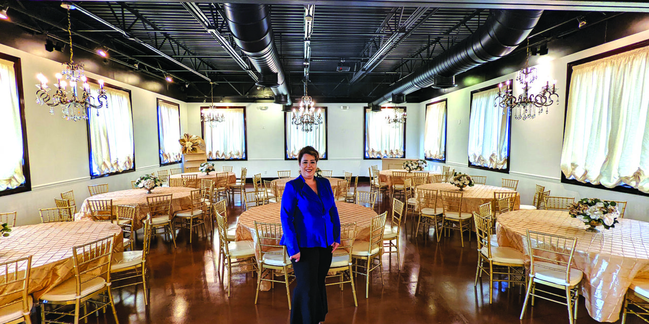 LOCAL WOMAN TRANSFORMS ZAXBY’S  INTO ELEGANCE EVENTS VENUE