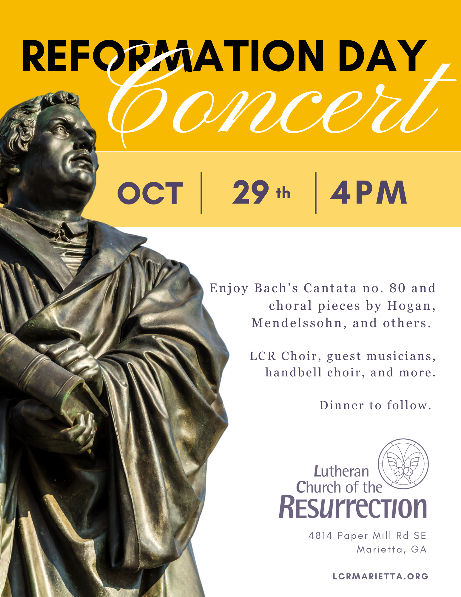 Reformation Day Concert