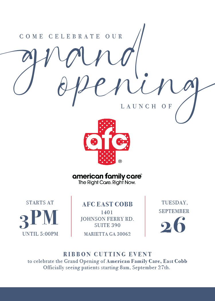 American Family Care - East Cobb *GRAND OPENING*