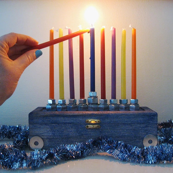 Second Annual Build-Your-Own-Menorah!
