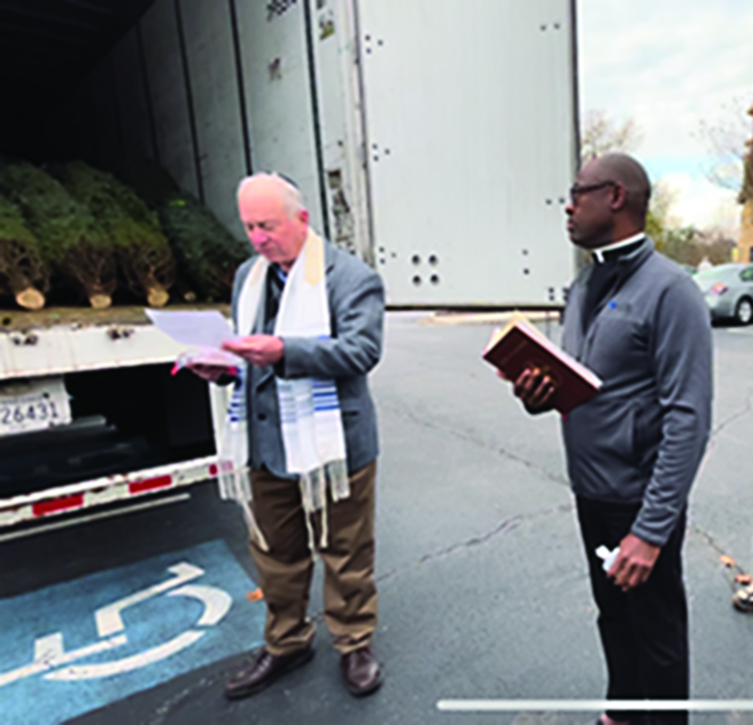 EAST COBB RABBI’S 5TH ANNUAL BLESSING OF CHRISTMAS TREES EAST COBBER